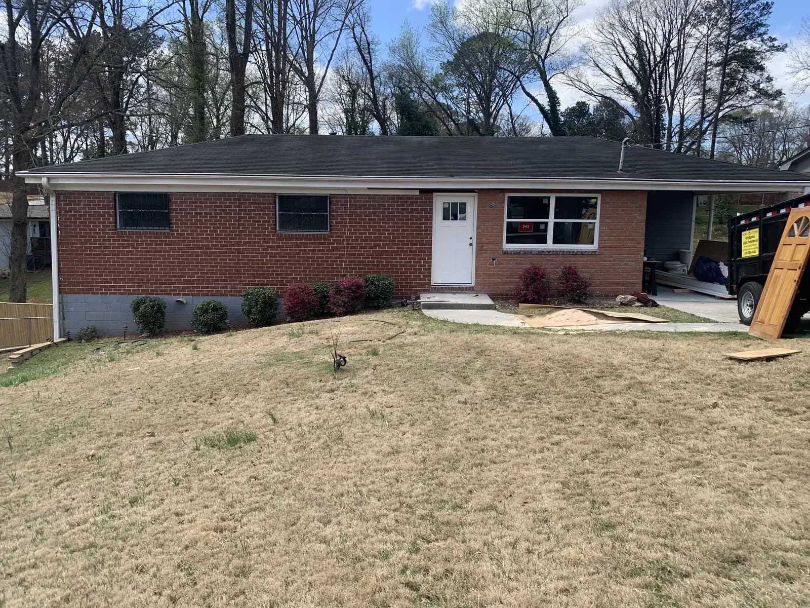 Before photo of Ext 01